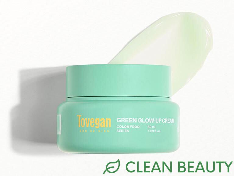 Resized Media/tovegan Green Glow Up Cream Swatch