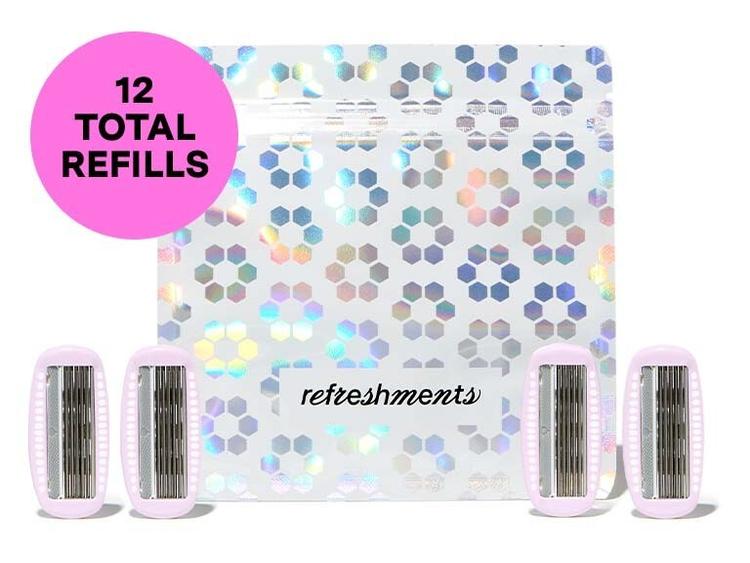Refreshments Razor Cartridge Refills (12 Pack)